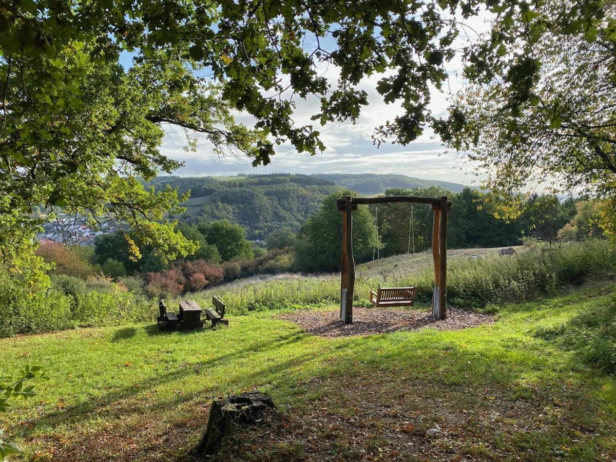 Ferienwohnungen Naheliebe Im Hunsrueck & Naheland Bärenbach Kamer foto
